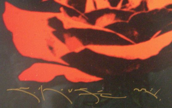 Color poster Grateful Dead UNBROKEN CHAIN Signed MOUSE  