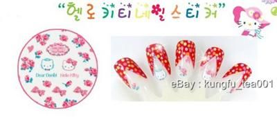 Sanrio Hello Kitty Dear Daniel Nail Art Stickers Decorate  015