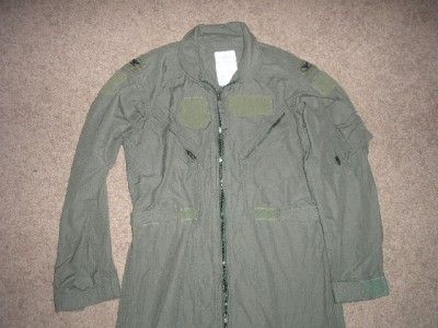 Flight Suit 38S Short Military Coveralls Overalls Mens Fly Pilot 