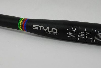 2012 Truvativ Stylo World Cup Team Alloy 700mm 31.8 OS Flat Handlebar 