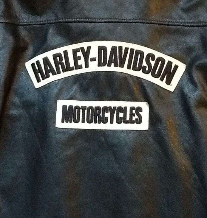 Harley Davidson Distressed Leather Burnout Jacket Men 3XL XXXL Long 