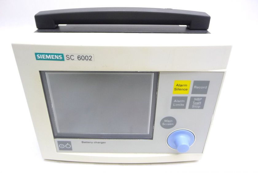 LOT 2 SIEMENS SC 6002 ENG MEDICAL VITAL SIGNS PATIENT MONITOR NBP IBP 