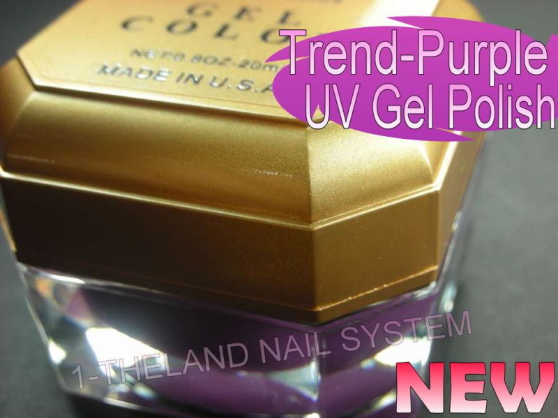 Nail Art UV Gel Polish ( Trend Purple ) New  