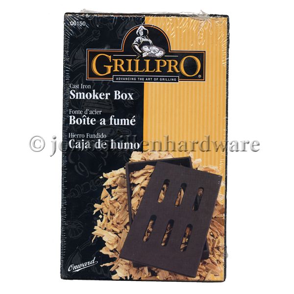 Cast Iron BBQ Grill Smoker Box 060162001505  